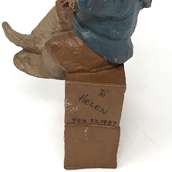 Tom Clark SPOCK LOVE Gnome VTG 1983 Signed - Picture 11 of 11